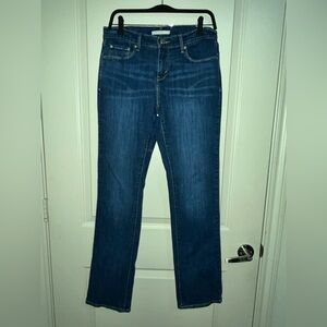 Levi's 505 Women's Straight Leg Jeans in Deep Blue